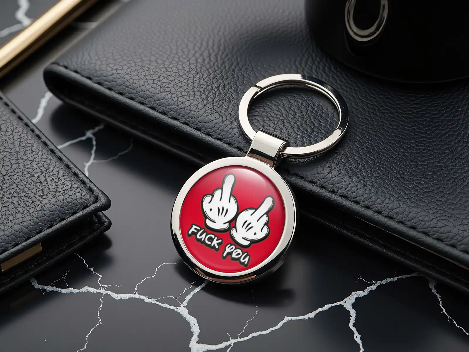 Keychain Holder Ring Sturdy Metallic Edition